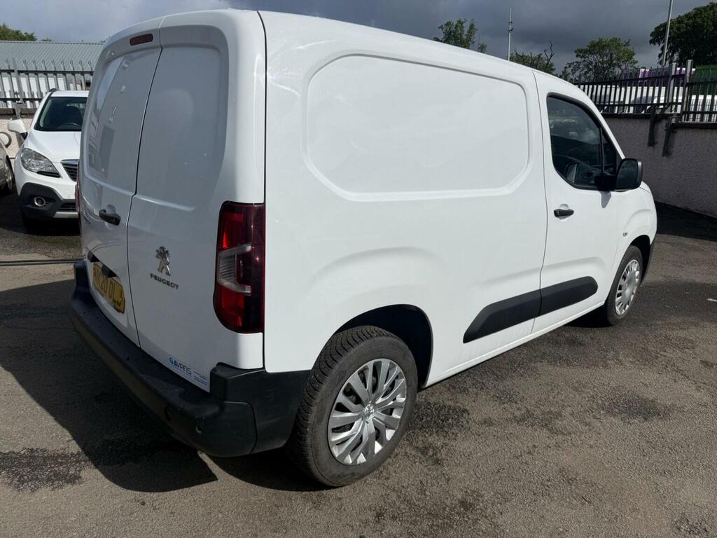 Peugeot Partner 1.5 Bluehdi 1000 Professional Standard Panel Van S White #2