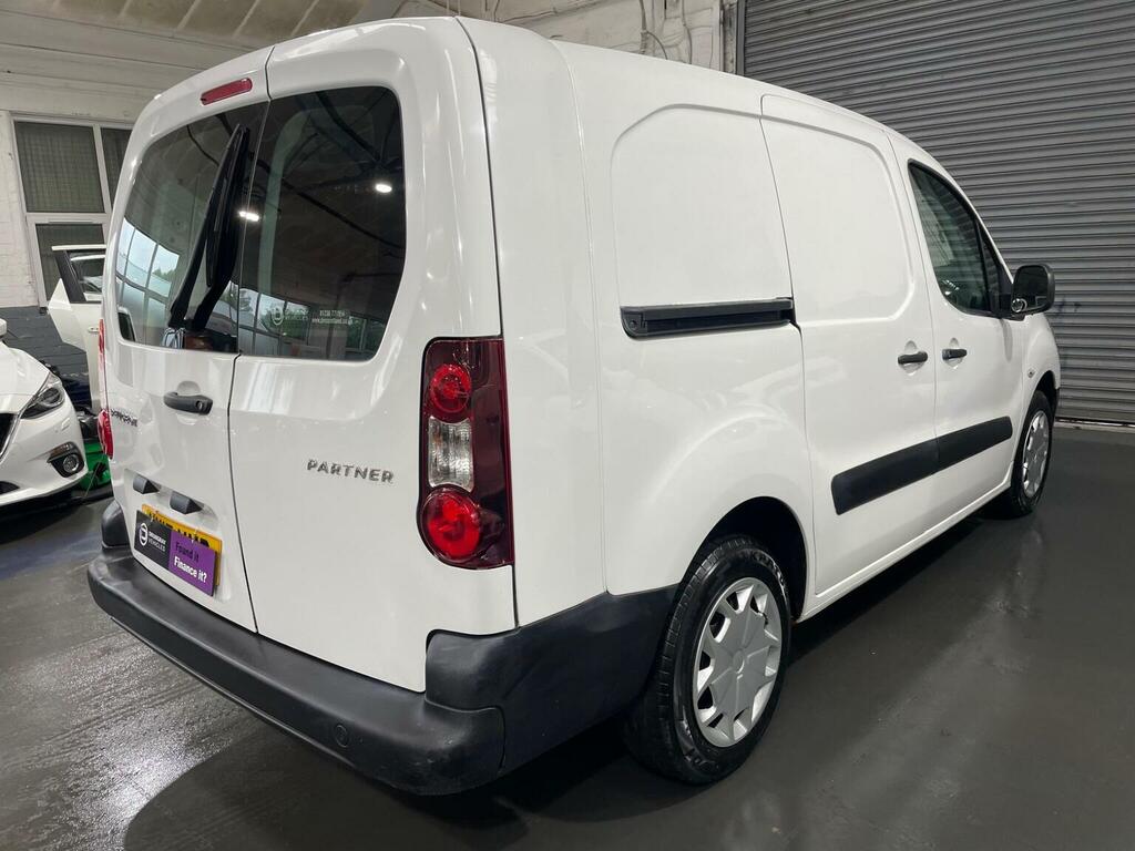 Peugeot Partner Panel Van White #9