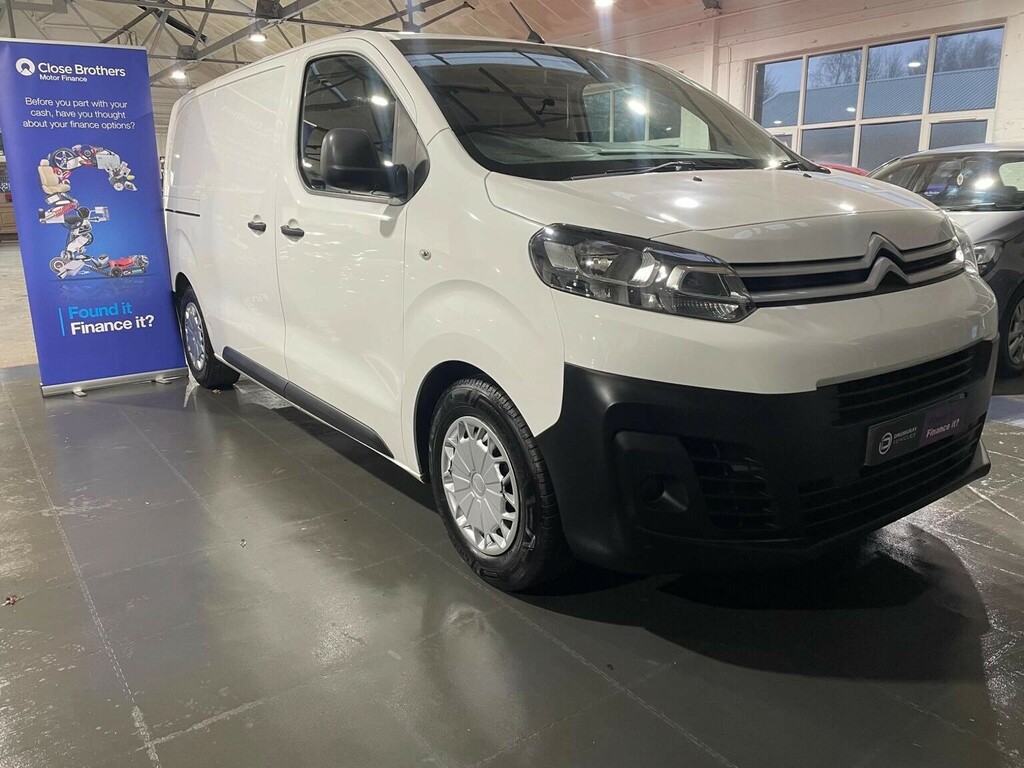 Citroen Dispatch Panel Van 1.6 Bluehdi 1000 X M Fwd 2 Euro 6 6Dr 2 White
