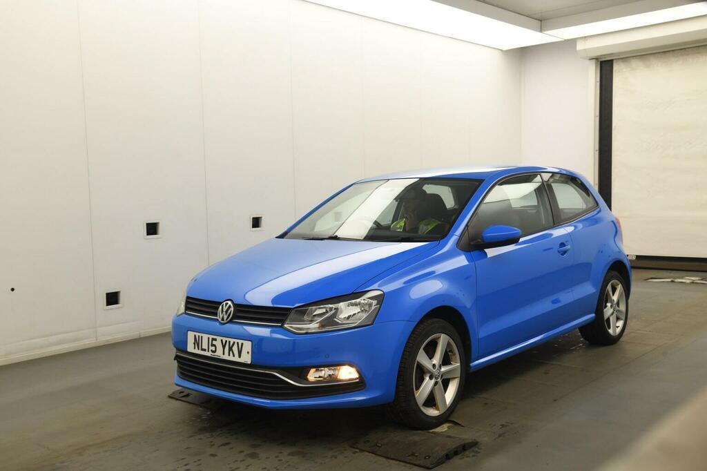 Volkswagen Polo Hatchback 1.2 Tsi Bluemotion Tech Sel Euro 6 Ss NL15YKV Blue #2