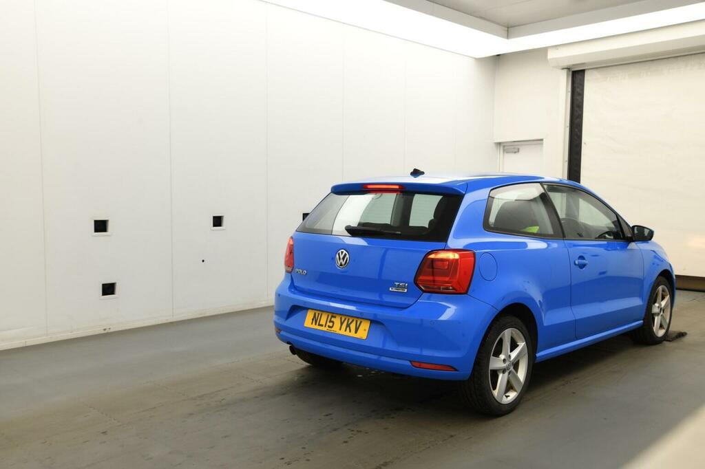 Volkswagen Polo Hatchback 1.2 Tsi Bluemotion Tech Sel Euro 6 Ss NL15YKV Blue #4
