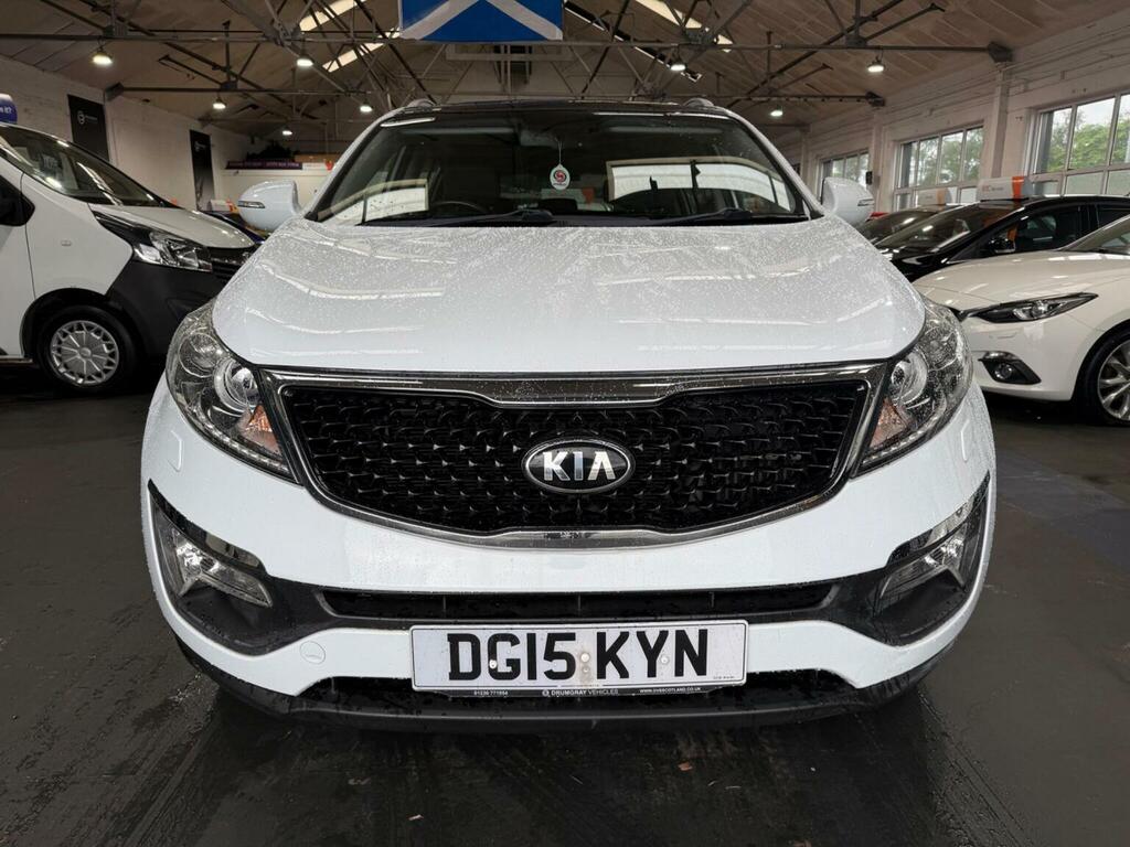 Kia Sportage 1.7 Crdi Ecodynamics 3 2Wd Euro 5 Ss White #2
