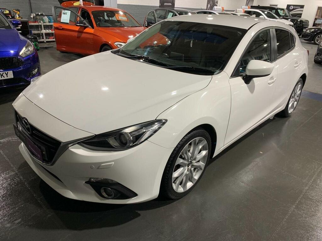 Mazda 3 2.2 Skyactiv-d Sport Nav Euro 6 Ss White #2