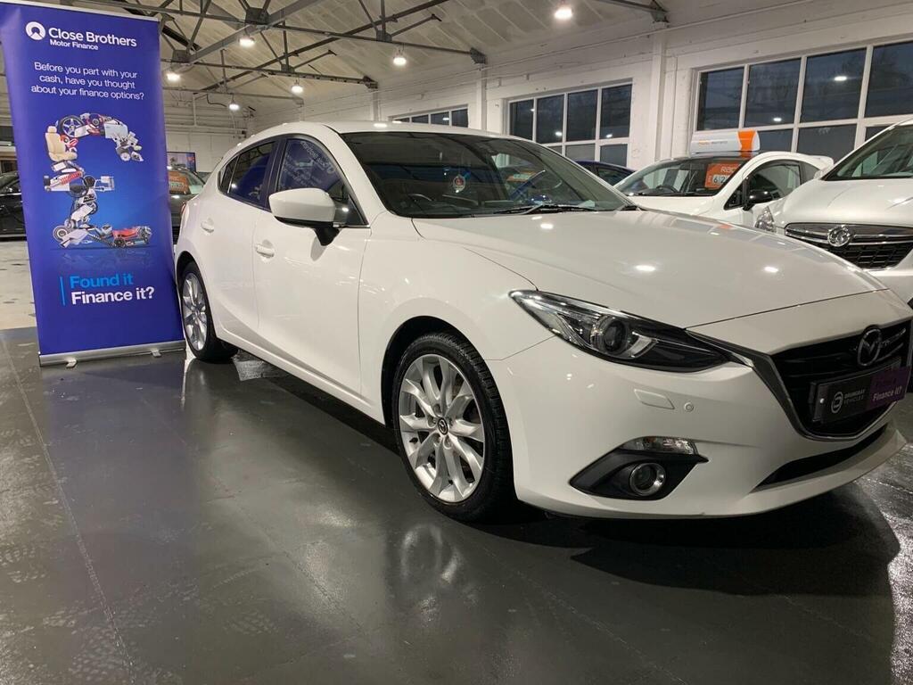Mazda 3 2.2 Skyactiv-d Sport Nav Euro 6 Ss White