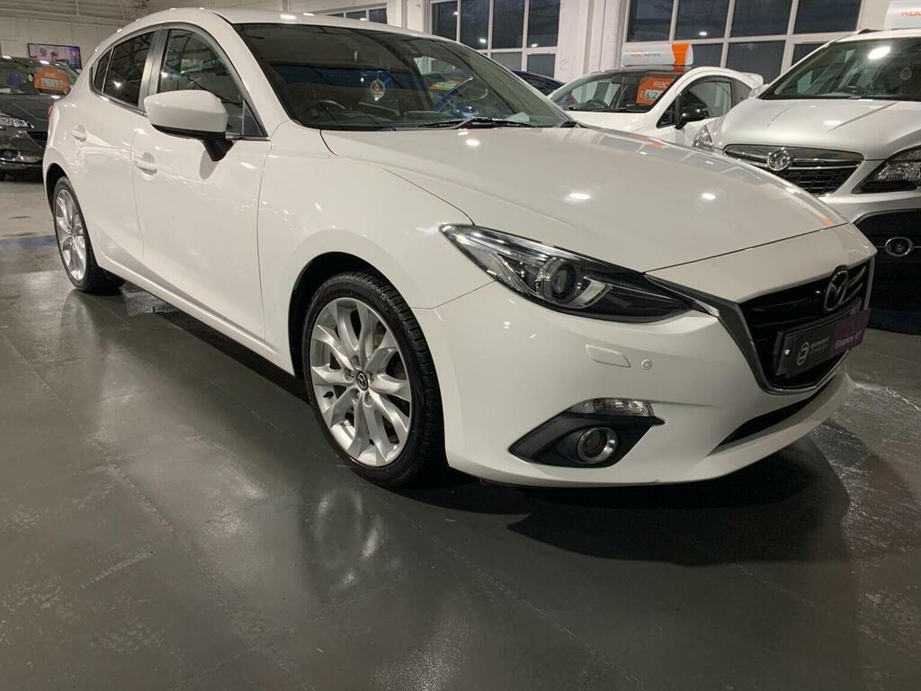 Mazda 3 2.2 Skyactiv-d Sport Nav Euro 6 Ss White #4