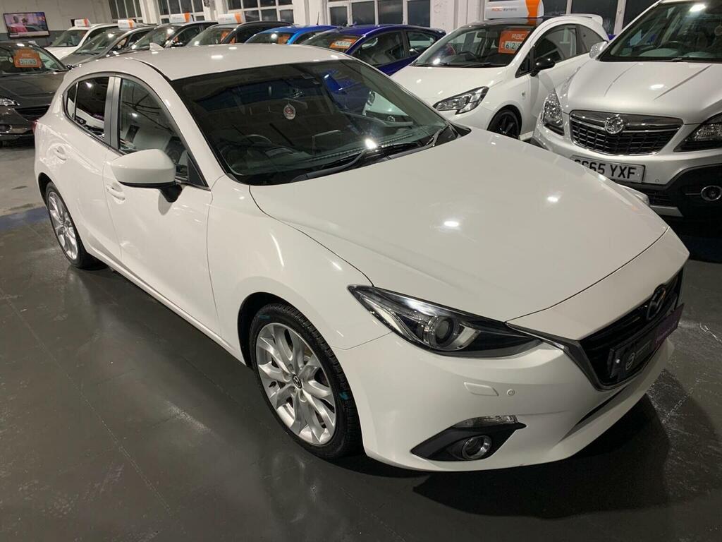 Mazda 3 2.2 Skyactiv-d Sport Nav Euro 6 Ss White #5