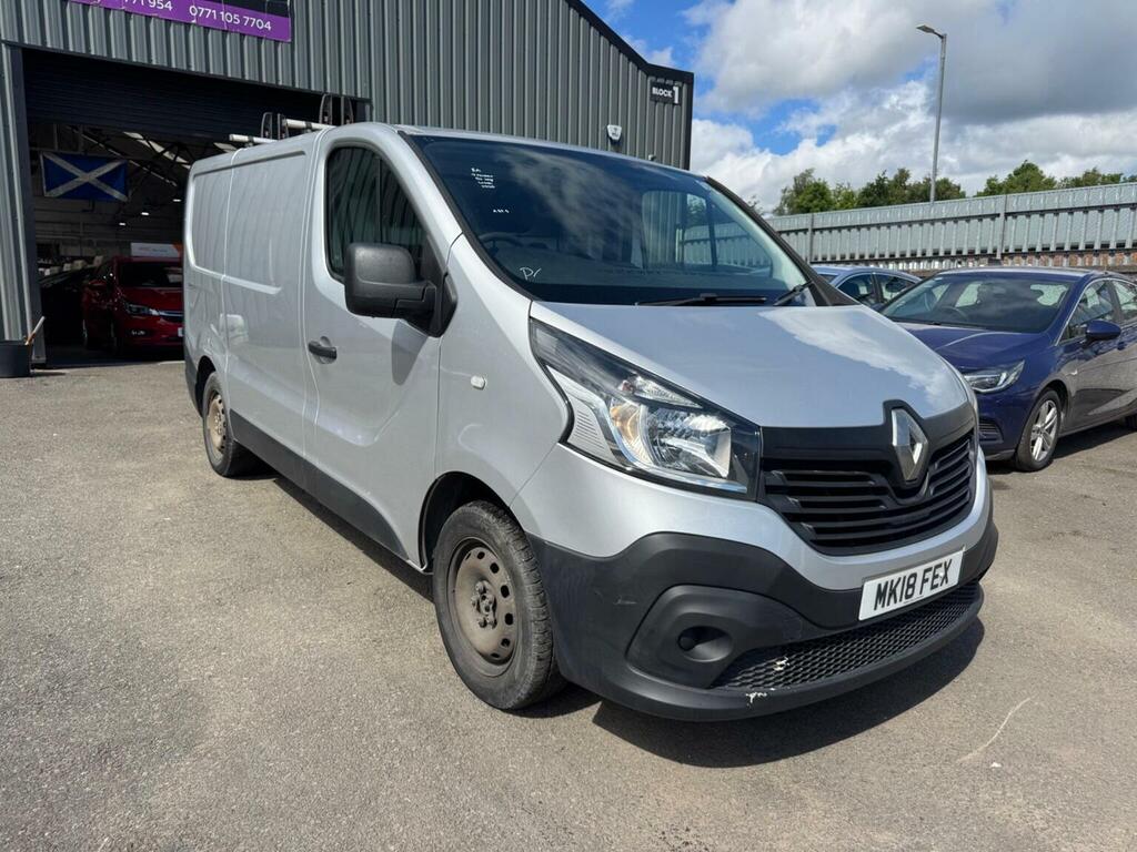 Renault Trafic 1.6 Dci 29 Business Swb Standard Roof Euro 6 Silver