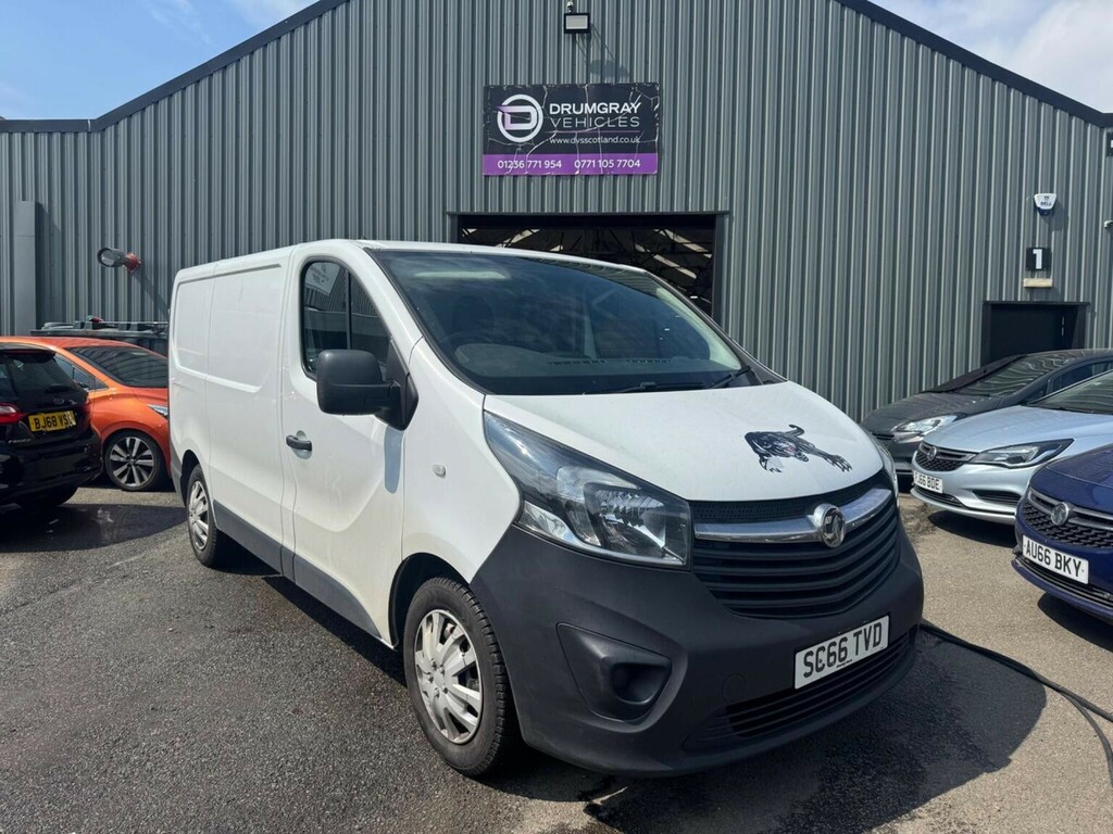 Vauxhall Vivaro 1.6 Cdti 2700 L1 H1 Euro 6 White
