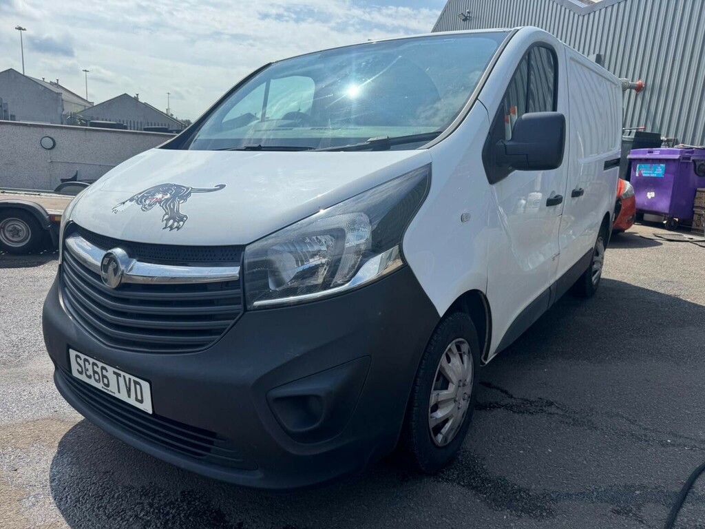 Vauxhall Vivaro 1.6 Cdti 2700 L1 H1 Euro 6 White #2