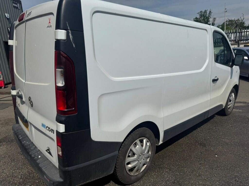 Vauxhall Vivaro 1.6 Cdti 2700 L1 H1 Euro 6 White #4