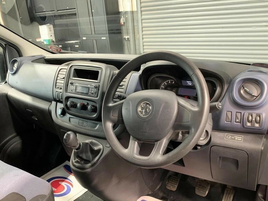 Vauxhall Vivaro 1.6 Cdti 2900 L2 H1 Euro 6 White #10