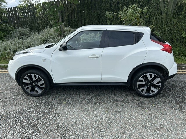 Nissan Juke 1.6 N-tec 201414 DE14JVU White #4