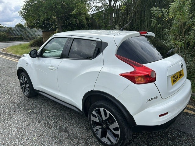 Nissan Juke 1.6 N-tec 201414 DE14JVU White #5