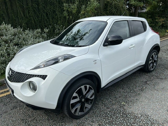 Nissan Juke 1.6 N-tec 201414 DE14JVU White #2