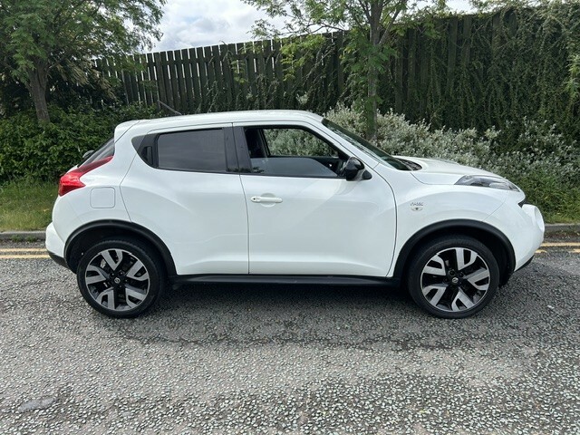 Nissan Juke 1.6 N-tec 201414 DE14JVU White #3