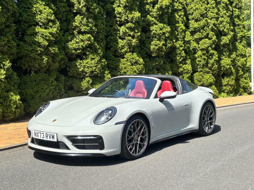 Porsche 911 3.0T 992 4S Targa Pdk 4Wd Euro 6 S S NX73RVM Grey #4