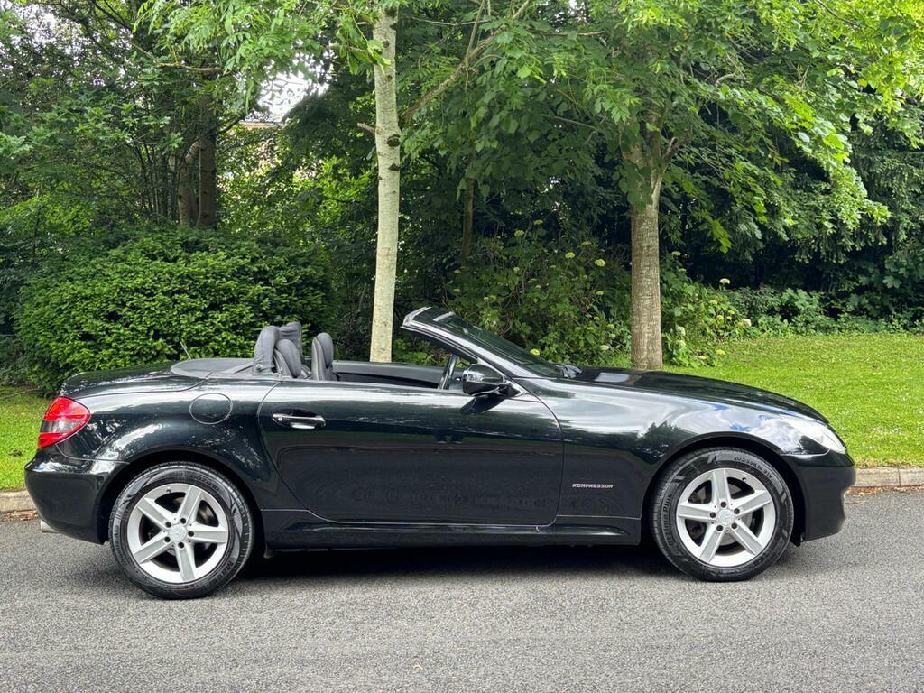 Mercedes-Benz SLK 1.8 Slk200k Euro 4 Black #4