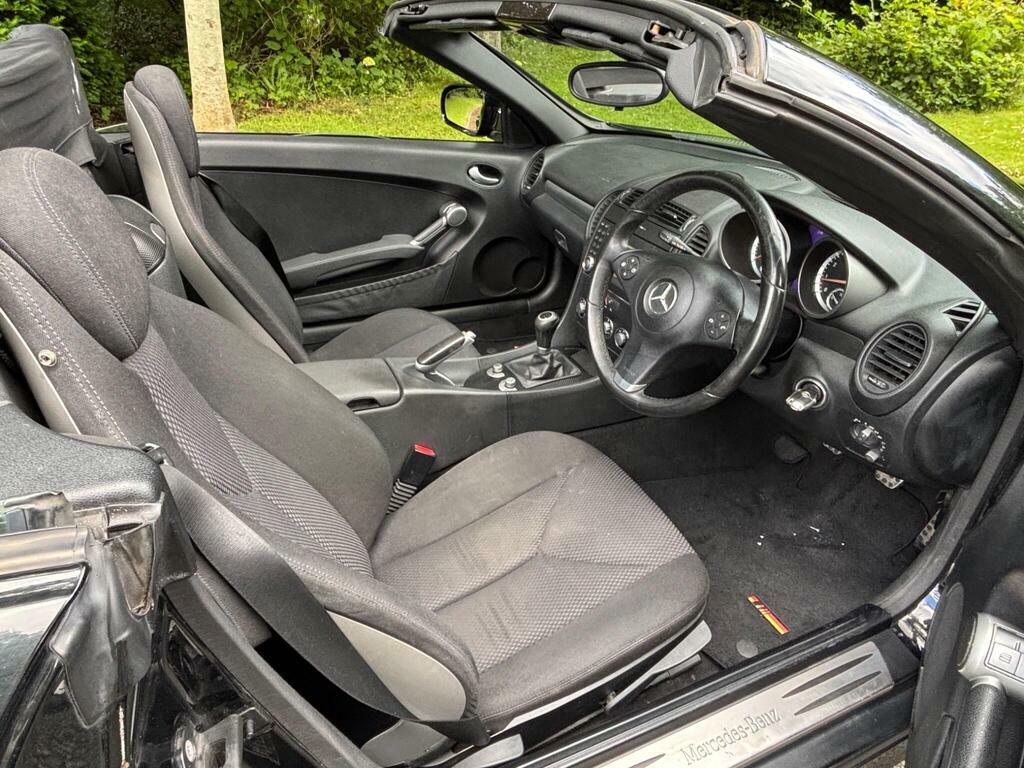Mercedes-Benz SLK 1.8 Slk200k Euro 4 Black #2