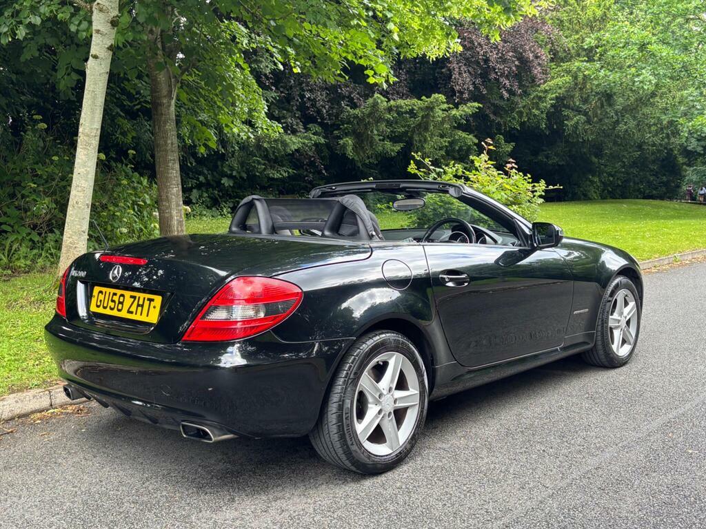 Mercedes-Benz SLK 1.8 Slk200k Euro 4 Black #6
