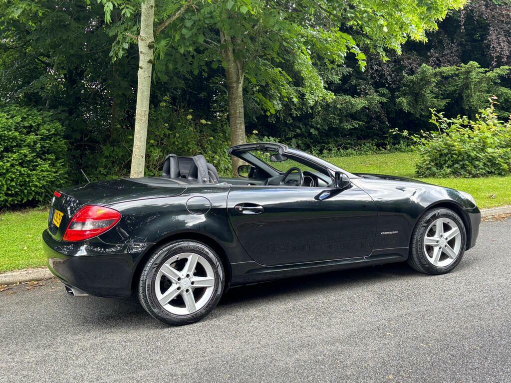 Mercedes-Benz SLK 1.8 Slk200k Euro 4 Black #5