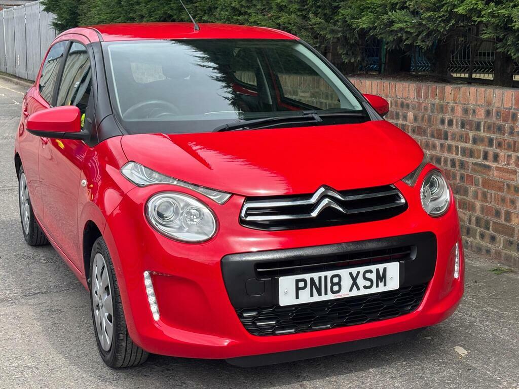 Citroen C1 1.0 Vti Feel Euro 6 PN18XSM Red #6