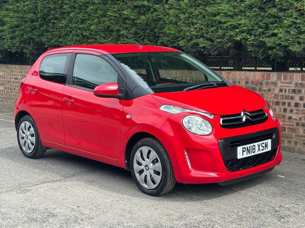 Citroen C1 1.0 Vti Feel Euro 6 PN18XSM Red #4