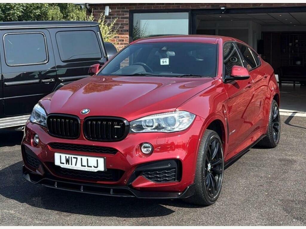 BMW X6 3.0 30D M Sport Xdrive Euro 6 S S Red