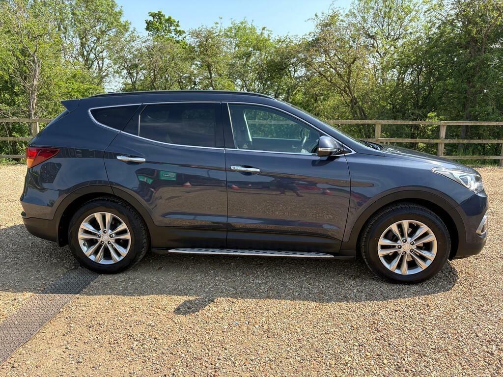Hyundai Santa Fe 2.2 Crdi Blue Drive Premium 4Wd Euro 6 S S FG17WSD Blue #2