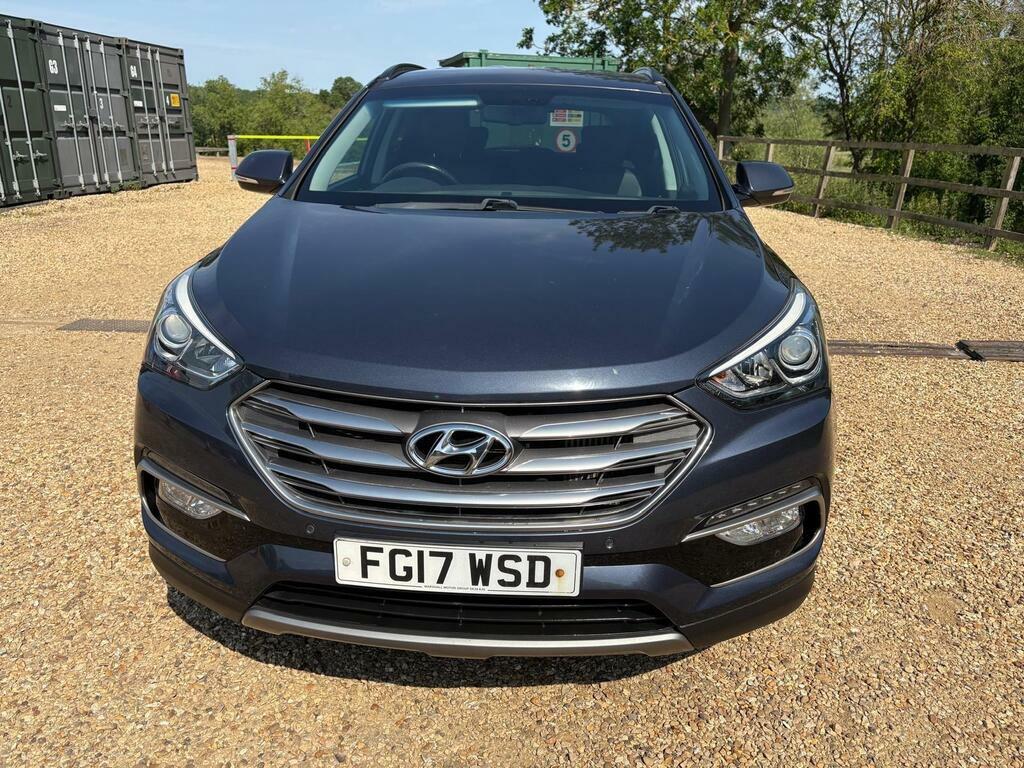 Hyundai Santa Fe 2.2 Crdi Blue Drive Premium 4Wd Euro 6 S S FG17WSD Blue #4