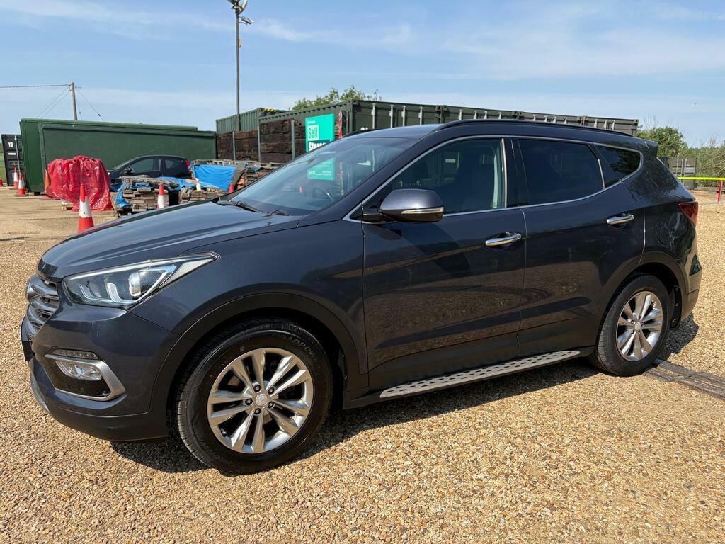 Hyundai Santa Fe 2.2 Crdi Blue Drive Premium 4Wd Euro 6 S S FG17WSD Blue #6