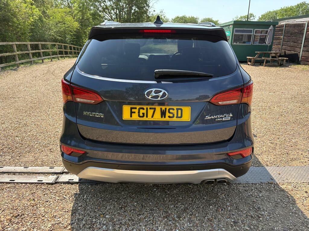 Hyundai Santa Fe 2.2 Crdi Blue Drive Premium 4Wd Euro 6 S S FG17WSD Blue #5