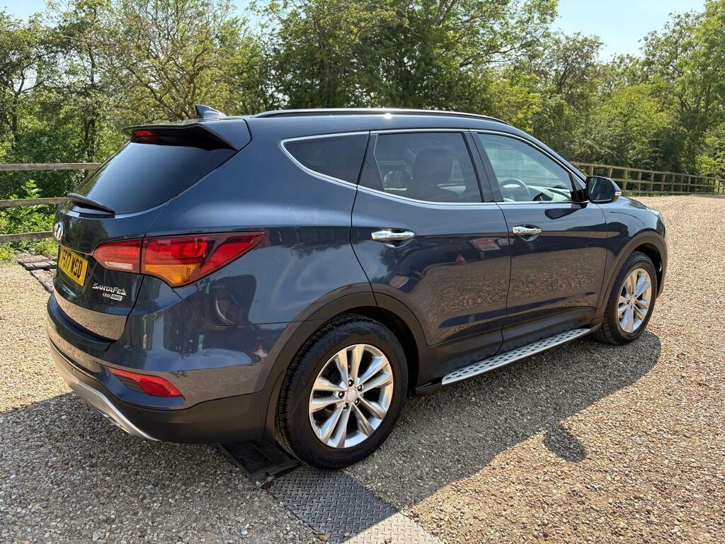 Hyundai Santa Fe 2.2 Crdi Blue Drive Premium 4Wd Euro 6 S S FG17WSD Blue #3