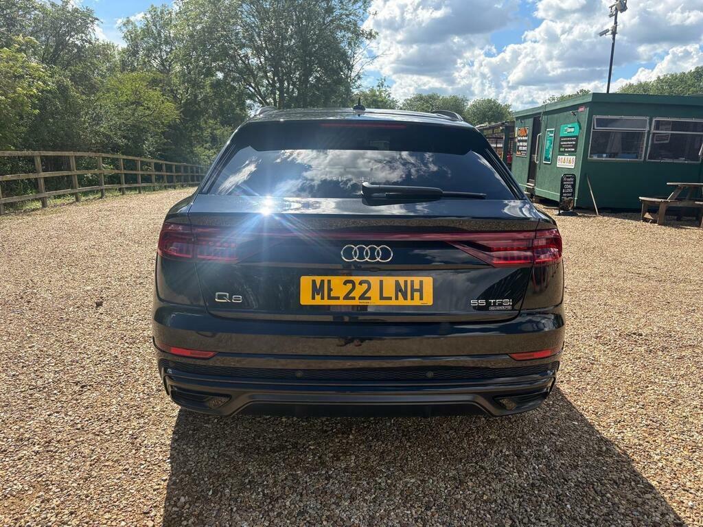 Audi Q8 3.0 Tfsi V6 55 Black Edition Tiptronic Quattro Eur ML22LNH Black #6
