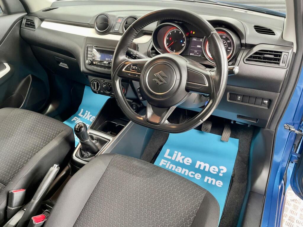 Suzuki Swift Hatchback 1.2 Dualjet Attitude Euro 6 Ss 2 YR19CNE Blue #5
