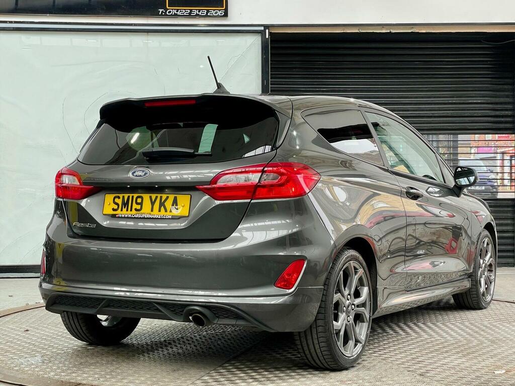 Ford Fiesta Hatchback 1.0T Ecoboost St-line Euro 6 Ss SM19YKA Grey #3