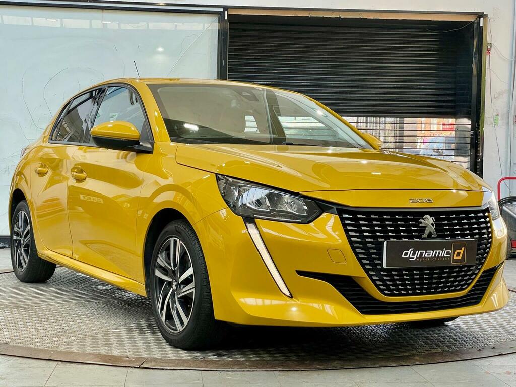 Peugeot 208 1.2 Puretech Allure Euro 6 Ss Yellow #2