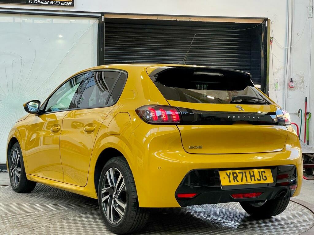 Peugeot 208 1.2 Puretech Allure Euro 6 Ss Yellow #3