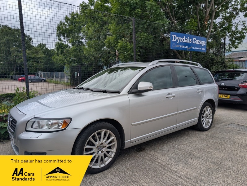 Volvo V50 D Se Lux Silver