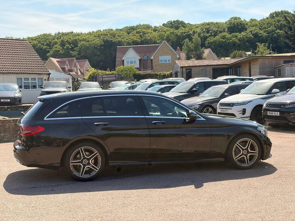 Mercedes-Benz C Class Estate 1.5 C200 Mhev Eq Boost Amg Line Premium Pl KL68JPX Black #5