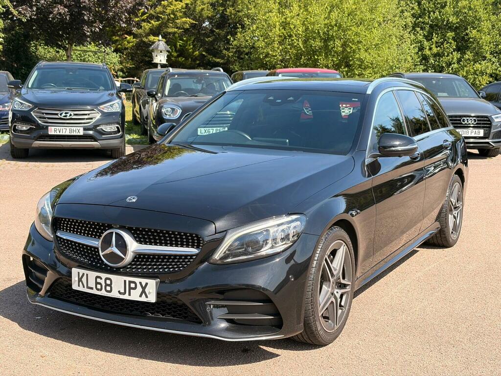 Mercedes-Benz C Class Estate 1.5 C200 Mhev Eq Boost Amg Line Premium Pl Black
