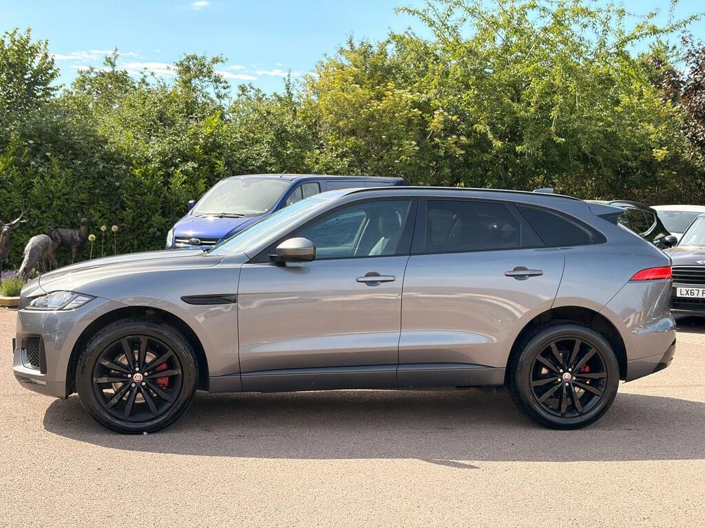 Jaguar F-Pace 3.0 D300 V6 S Awd Euro 6 Ss OE18AZW Grey #4