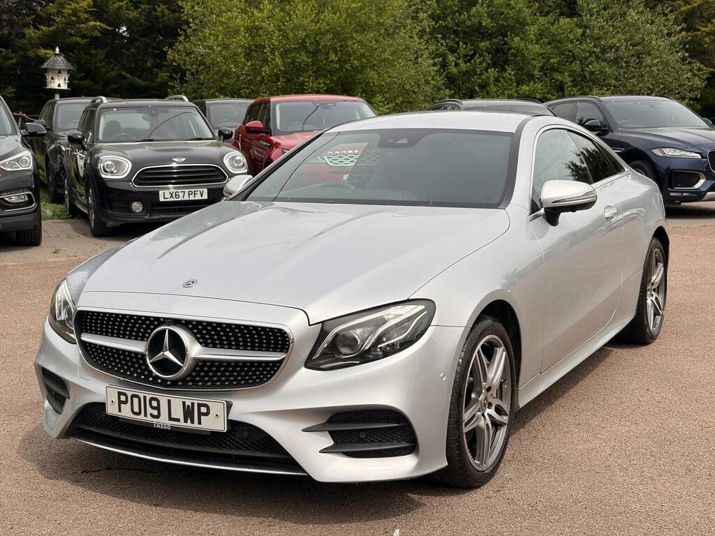 Mercedes-Benz E Class Coupe 2.9 E400d Amg Line Premium G-tronic 4Mati Silver
