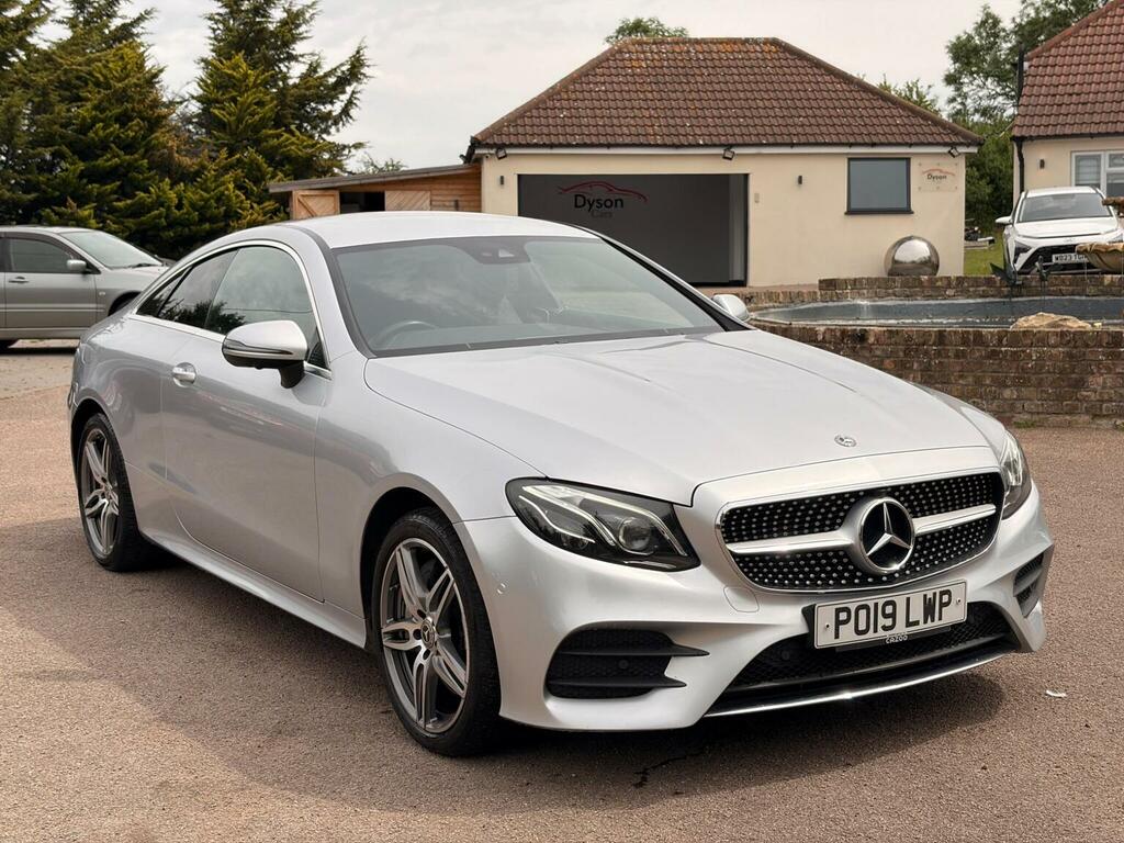 Mercedes-Benz E Class Coupe 2.9 E400d Amg Line Premium G-tronic 4Mati PO19LWP Silver #3