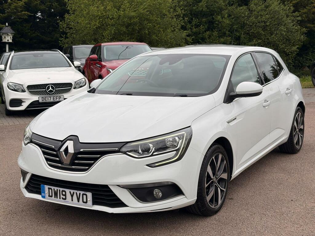 Renault Megane 1.3 Tce Iconic Euro 6 Ss White