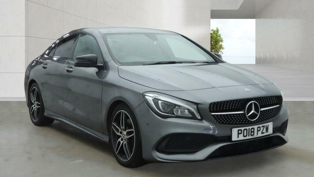 Mercedes-Benz CLA Class 2.1 Cla220d Amg Line Coupe 7G-dct Euro 6 Ss Grey
