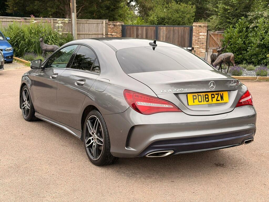 Mercedes-Benz CLA Class Saloon 2.1 Cla220d Amg Line Coupe 7G-dct Euro 6 S PO18PZW Grey #6