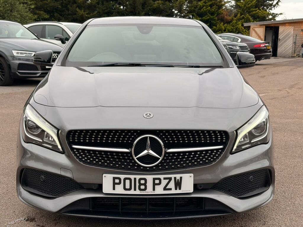 Mercedes-Benz CLA Class Saloon 2.1 Cla220d Amg Line Coupe 7G-dct Euro 6 S PO18PZW Grey #2