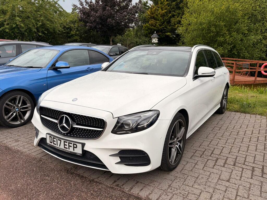 Mercedes-Benz E Class 2.0 E220d Amg Line Premium Plus G-tronic Euro 6 White