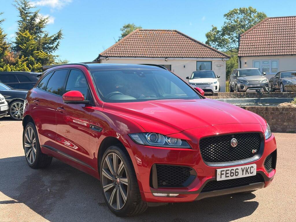 Jaguar F-Pace 3.0 D300 V6 S Awd Euro 6 Ss Red #3