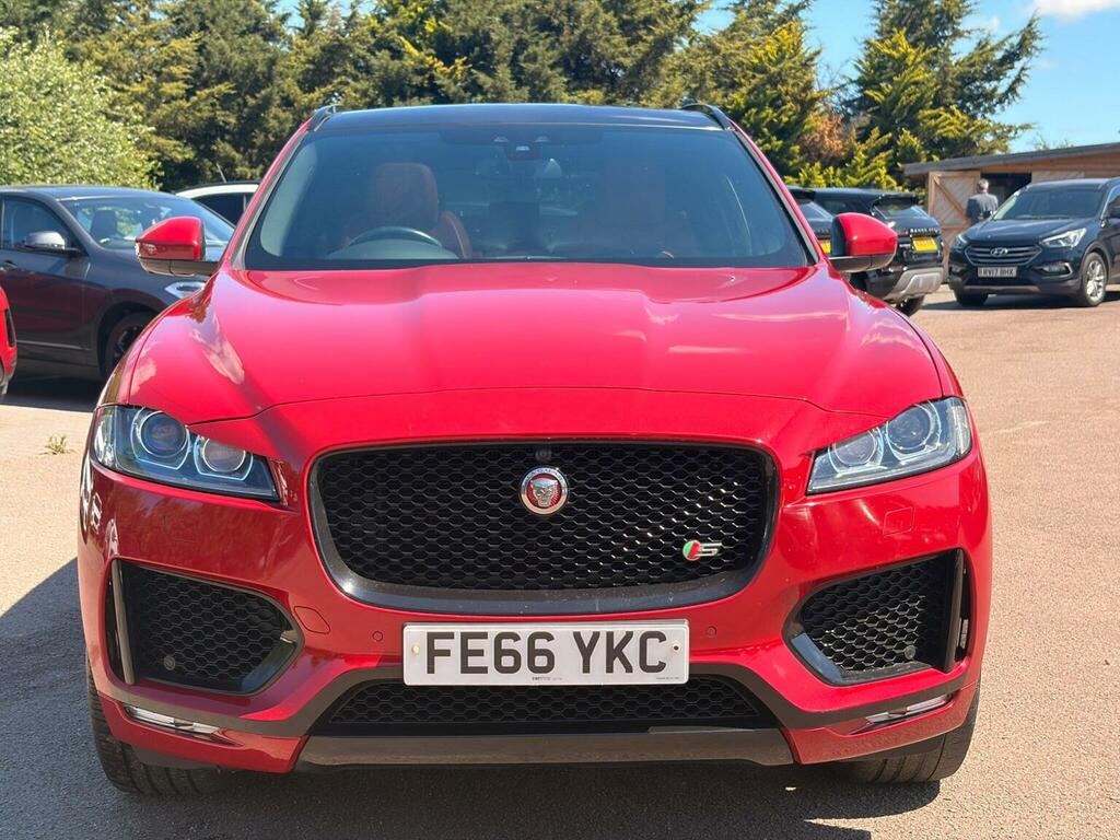 Jaguar F-Pace 3.0 D300 V6 S Awd Euro 6 Ss Red #2